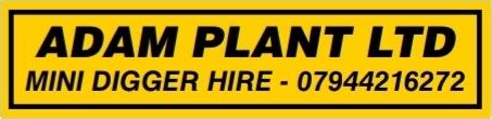 man and mini digger hire leeds|adam plant hire.